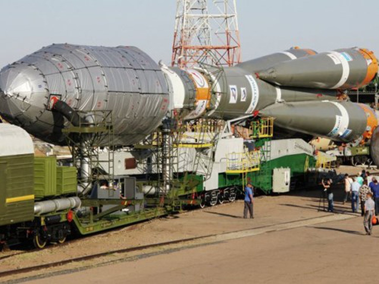 Tên lửa Soyuz mang "bến đỗ" tàu vũ trụ của Nga lên ISS