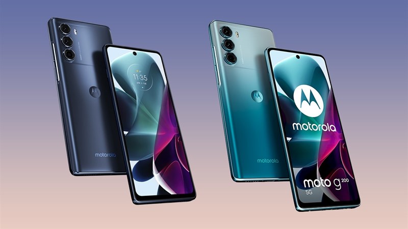 Moto G200 5G được Motorola cho ra mắt