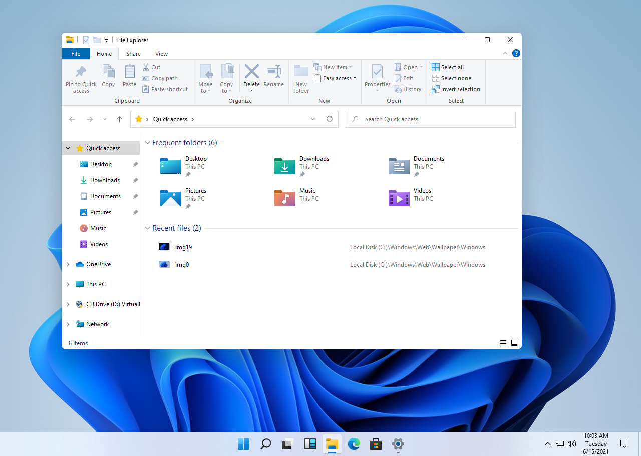 Giao diện mới của Windows 11